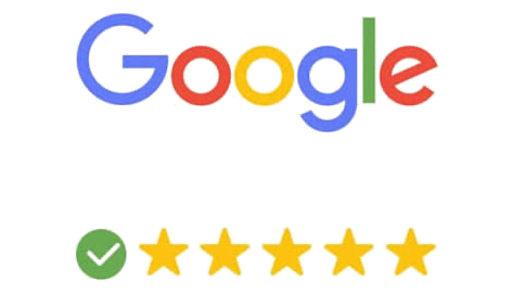 Google five-star reviews graphic for HIT partner companies